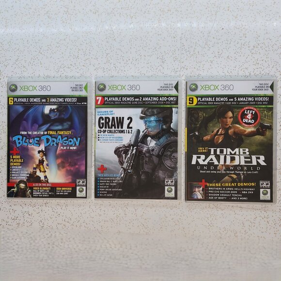 XBox 360 Playable Demo Disc 3 Pack - Picture 2 of 4